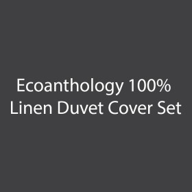 Ecoanthology+100%25+Linen+Duvet+Cover+Set