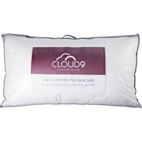 Cloud+9+King+Size+Gusseted+Pillow+%2B+Pillowcase