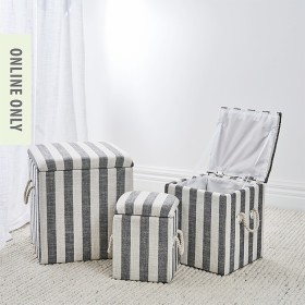 Solace-Striped-Storage-Box-Set-of-3 on sale