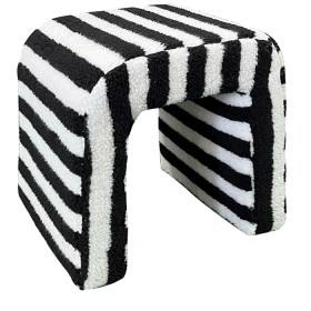 Jules-Striped-Stool on sale