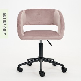 Design-Republique-Clara-Velvet-Office-Chair on sale