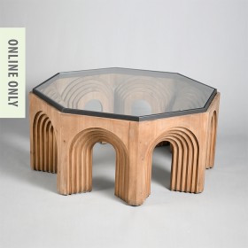 Design+Republique+Nero+Coffee+Table+Octagon