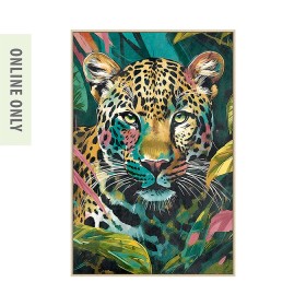 Design-Republique-Banks-Cheetah-Framed-Canvas on sale