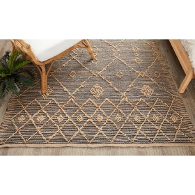 Eco+Collection+Jute+Diamond+Floor+Rug