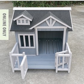 bbb-Pet-Russel-Dog-Kennel-with-Balcony on sale