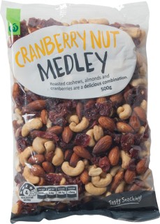 Woolworths+Cranberry+Nut+Medley+500g