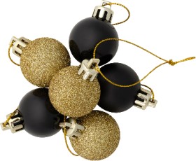 Jolly+%26amp%3B+Joy+Black+%26amp%3B+Gold+Mini+Bauble+30+Pack