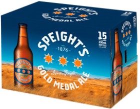 Speight%26rsquo%3Bs+Gold+Medal+Ale%2C+Waikato+Draught+or+Lion+Red+15+x+330ml+Bottles