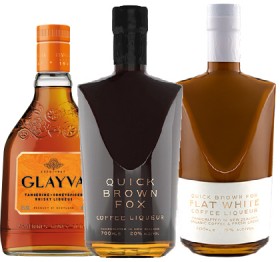 Glayva+Liqueur+500ml%2C+Quick+Brown+Fox+Liqueur+or+Quick+Brown+Fox+Flat+White+Coffee+Liqueur+700ml