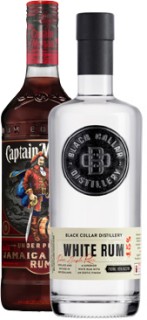 Captain+Morgan+Dark+Rum+or+Spiced+1L+or+Black+Collar+White+Rum+700ml