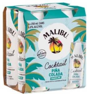 Malibu+Range+4+x+250ml+Cans