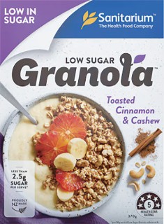 Sanitarium+Granola+Toasted+Cinnamon+%26amp%3B+Cashew+370g