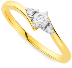 9ct%2C+Diamond+Ring