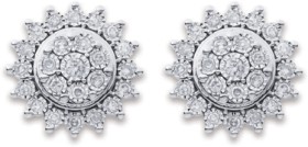 9ct-Diamond-Stud-Earrings on sale