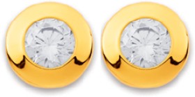 9ct-Cubic-Stud-Earrings on sale