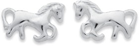 Sterling+Silver+Horse+Studs