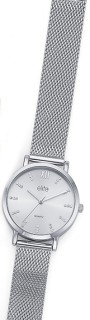 Elite+Silver+Tone+Ladies+Watch