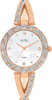 Elite+Semi+Bangle+Ladies+Watch