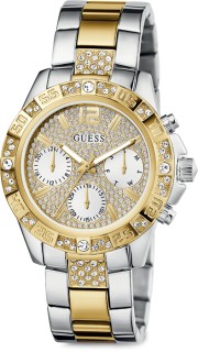 Guess+Silver+Tone+Gent%26%23039%3Bs+Watch