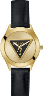 Guess+Tri+Plaque+Ladies+Watch