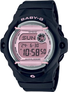 Baby-G+Black%2FPink+Digital+Ladies+Watch