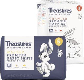 Treasures+Bulk+Nappies+30-54+Pack+or+Nappy+Pants+28-34+Pack