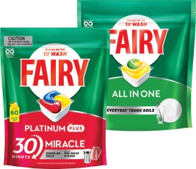 Fairy+Dishwasher+Tablets+60%2C+70+%26amp%3B+90+Pack