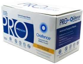 Singletto+Progear+L3+Antiviral+Surgical+Masks+with+Oxafence+Box+of+50