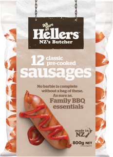 Hellers-Precooked-Sausages-12-Pack on sale