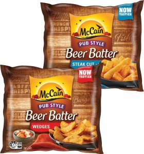 McCain-Beer-Batter-Fries-or-Wedges-750g on sale