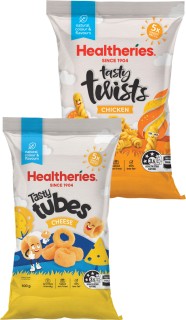 Healtheries-Kids-Tasty-Chicken-Twists-or-Cheese-Tubes-5-Pack on sale