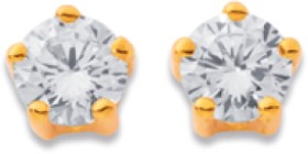 9ct+Cubic+Zirconia+Studs