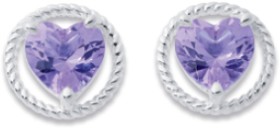 Sterling-Silver-Cubic-Zirconia-Studs on sale