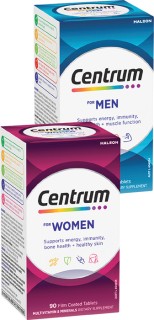 Centrum+For+Mens+or+Womens+Daily+Multivitamin+Supplements+90s