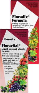 Floradix+Formula+Dietary+Supplement+or+Floradix+Floravital+Iron+%26amp%3B+Vitamin+Formula+250ml