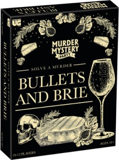 Murder-Mystery-Party-Bullets-and-Brie on sale