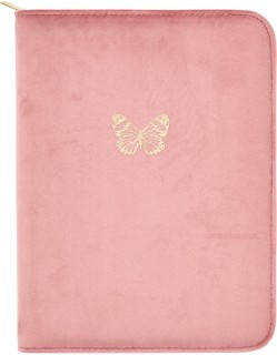 WHSmith-Willow-A5-Velvet-Refillable-Notebook on sale