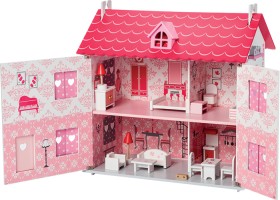 Classic+Wooden+Dolls+House