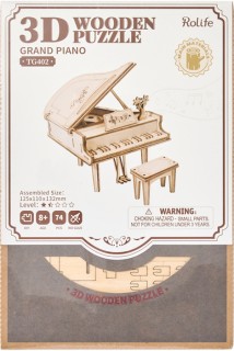 Rolife+3D+Wooden+Puzzle%3A+Grand+Piano