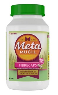 Metamucil-Fibrecaps-160-Capsules on sale