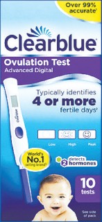 Clearblue+Advanced+Digital+Ovulation+Test%2C+10+Tests