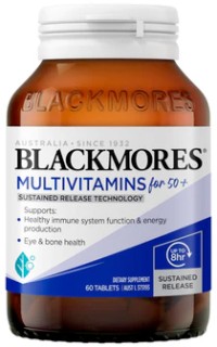 Blackmores+Sustained+Release+Multivitamins+50%2B+%2860+Tablets%29