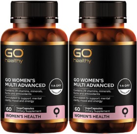 GO-Healthy-GO-Womens-Multi-Advanced-60-VegeCapsules on sale