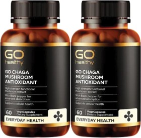 GO+Healthy+GO+Chaga+Mushroom+Antioxidant+60+VegeCapsules