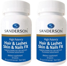 Sanderson-Hair-Lashes-Skin-Nails-FX-60-Capsules on sale