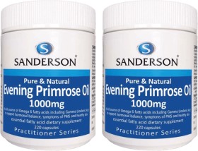 Sanderson-Evening-Primrose-Oil-1000mg-220-Capsules on sale