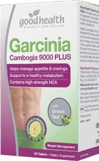 Good-Health-Garcinia-Cambogia-9000-Plus-With-Green-Tea-60-Tablets on sale