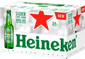 Heineken+Silver+Low+Carb+24+x+330ml+Bottles