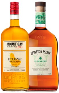 Mount+Gay+Eclipse+Rum+or+Appleton+Estate+Signature+Blend+Rum+1L