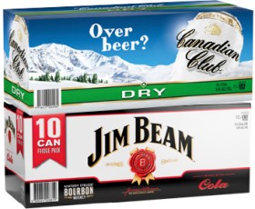 Canadian+Club+%26amp%3B+Dry+4.8%25+or+Jim+Beam+%26amp%3B+Cola+4.8%25+10+x+330ml+Cans